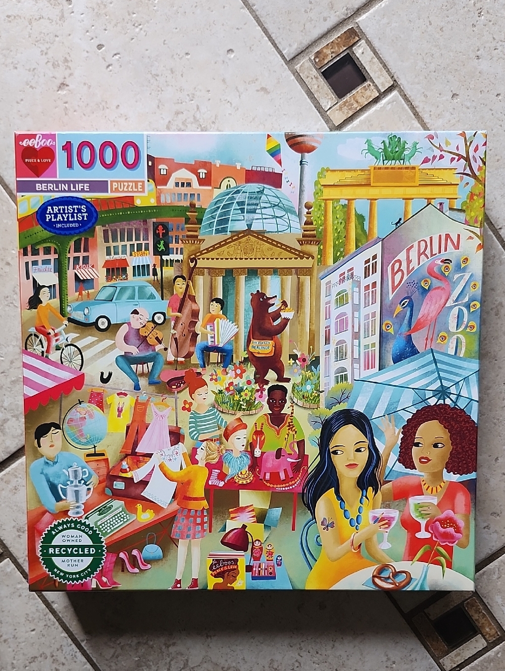 Berlin Life 1000-Piece Puzzle - eeBoo